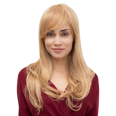 

〖Follure〗New Fashion Women Human Hair Wig Full Hair Wig Long Hair Wig