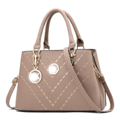 

2019 summer new bag female European&American big bag PU leather fashion handbags Messenger shoulder bag