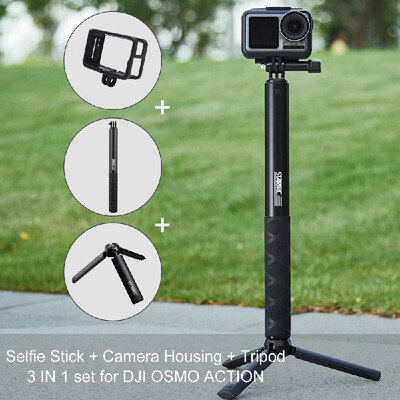 

STARTRC Retractable Selfie Stick 110cm ABS Anti-crash Camera Housing&Handhold Foldable Tripod Kit for DJI OSMO Action Camera