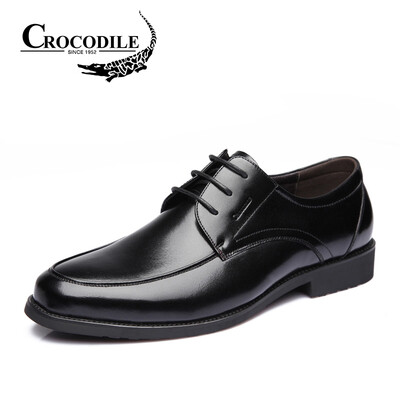 

Crocodile shirt CROCODILE male business England lace leather dress shoes black 38