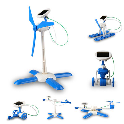 

6 in 1 Solar Toy Educational DIY Robot Creative Gifts for children