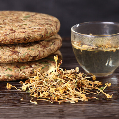 

Honeysuckle Flower Tea Flower Tea Honeysuckle Flower Tea Cake 200g