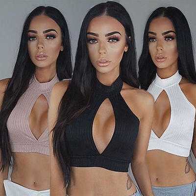 

Sexy Fashion Women Tank Tops Bustier Bra Vest Crop Top Bralette Summer Blouse