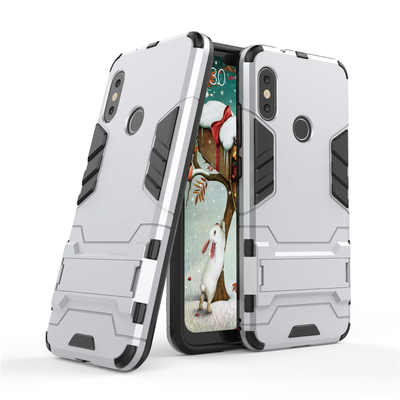 

Goowiiz Phone Case For Xiaomi Redmi 66 Pro6AA2 Lite Armor PCTPU Silicone Hard Bracket Double Protection