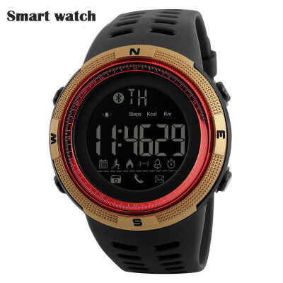 

SKMEI Fashion Mens Smart Watch Bluetooth Digital Sports Wrist Watch Waterproof