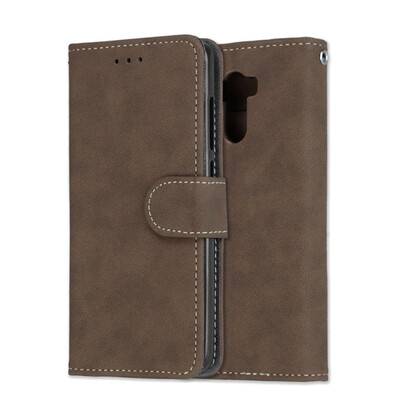 

MOONCASE Millet Red Rice 4 Vintage Scrub 3 Card Case - Brown