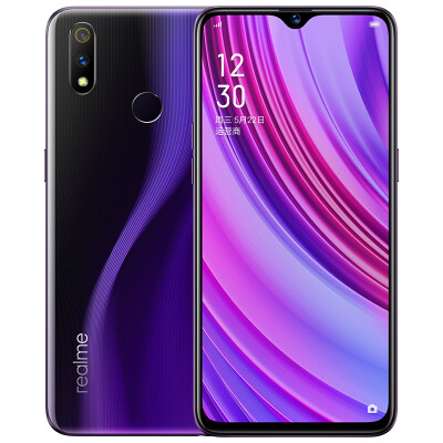 

Realme X youth version 25 million front drop full screen game smart phone 6GB64GB electro-optic purple full Netcom dual card