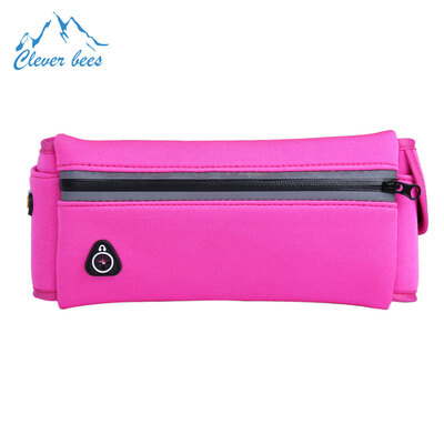 

CLEVERBEES Unisex Water Resistant Running Cycling Mobile Phone Pouch Waist Pack Belt Bag