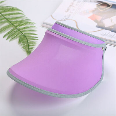 

Women New Summer Sun Visor UV Protection Casual Plastic Hat Sunscreen Cap Sunhat