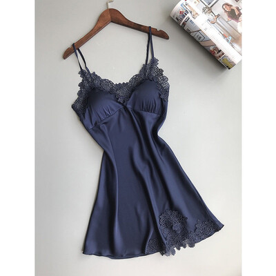 

Sexy Ladies Lingerie Sleepwear Women Babydoll Silk Stain Underwear Nightdress