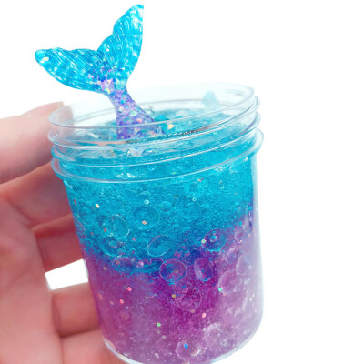 

Gobestart 120ml Mermaid Mud Mixing Cloud Slime Putty Scented Stress Kids Clay Toy