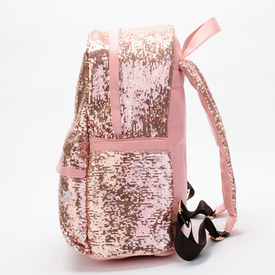 

Tailored Women Outdoor Crown Sequins Colorful Backpacks Travel Bag School Package
