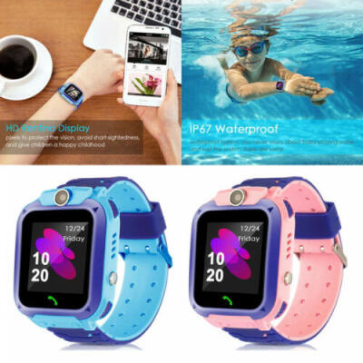 

Anti-lost GPS Kid Smart Watch SOS Call Camera Waterproof Safe LBS Tracker Wrist