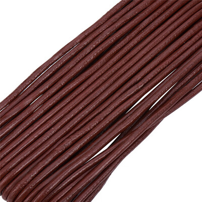 

PH PANDAHALL 1 Roll Cowhide Round Leather Cords For Bracelet Neckacle Beading Jewelry Making