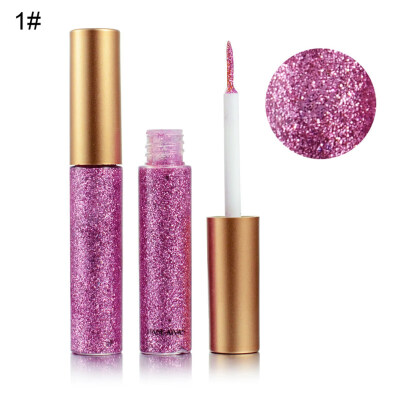 

Fashion Glitter Eyeshadow Glisten Makeup Long Lasting Shimmer Liquid Eyeliner