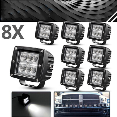 

LED Pods Light Bars 3Inch 36W Driving Fog Off Road Flood Cubes Lamp Pickup Truck