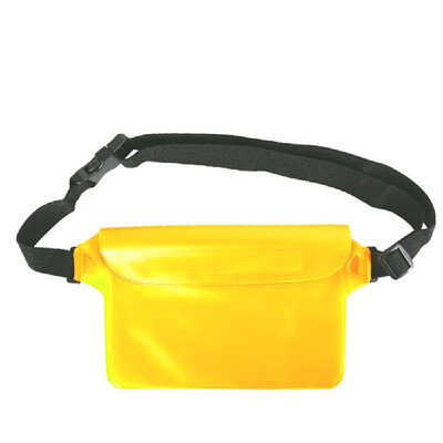 

Waterproof Outdoor Swimming Drifting Pouch Dry Bag PVC Waist Phone Cover Storage Protective Bag Purple