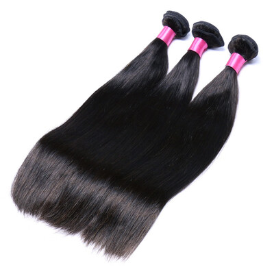 

Guangzhou i-dishy High Quality Virgin Indian Straight Cuticle Aligned HairNatural black human hair extension 3 bundles