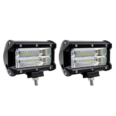 

5inch 72W LED Light Bar Spot Beam Work Light Driving Fog Light Road Lighting for