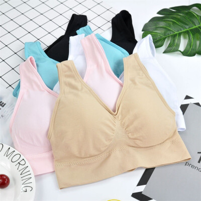 

Women Sports Mesh breathable Bra Push Up Padded Top