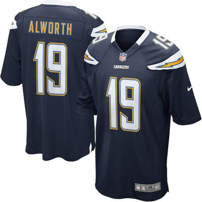 

Youth Football Jersey San Diego Chargers Lance Alworth Navy Retired Player Game Jersey