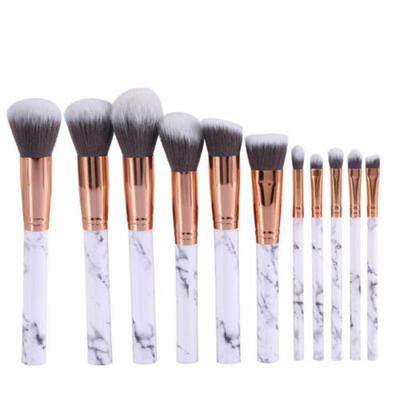 

10pcs Pro Makeup Brushes Set Kabuki Foundation Powder Eyeliner Eyeshadow Brush