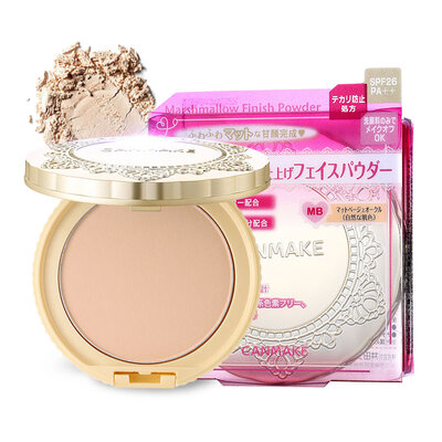 

CANMAKE minefield cotton candy powder beauty control lasting oil control moisturizing honey powder matte bright color control oil makeup makeup concealer powder MB natural skin tone
