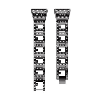 

High Quality Watch Band Zinc Alloy Women Fashion Simple Style Wrist Strap for Fitbit Charge 2