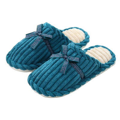 

CHUNNUANYANG Corduroy cotton slippers autumn&winter home 12312
