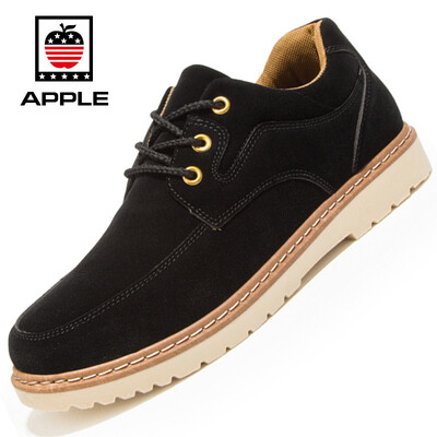 

Apple APPLE casual shoes mens sports low to help Korean version of the tooling wear breathable wear Martin boots G102 black 40