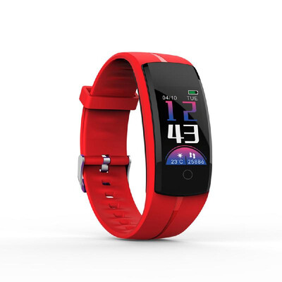 

HD Color Screen Smart Wristband QS100 Multi-Sports Mode Blood Pressure Oxygen Monitoring Whatsapp Information Push Watch
