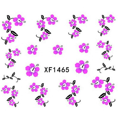 

〖Follure〗Womens DIY Nail Sticker Water Transfer Stickers Finger Nail Art Decals