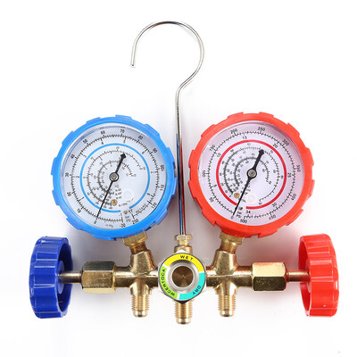 

R22 R12 R134 R502 Current Divider Meter Set Air Conditioning Manifold Gauge