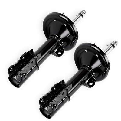

2pc Front Shock Absorber Gas Struts Left & Right with Mounts for 04-12 Chevy Malibu 05-10 Pontiac G6 07-09 Saturn Aura Set of 2