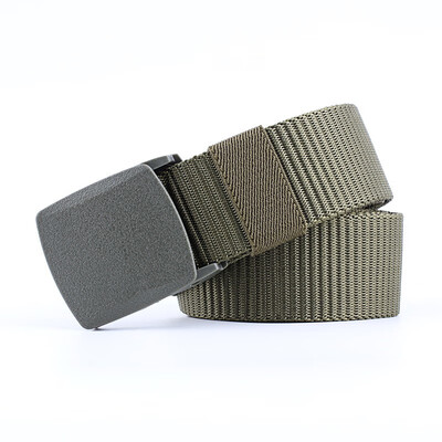 

125CM Long Automatic Buckle Nylon Belt Male Army Tactical Belt Mens Military Waist Canvas Belts Cummerbunds High Quality Strap