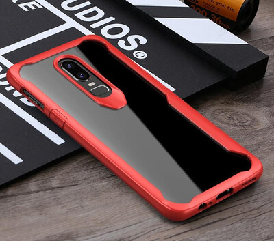 

Silicone Transparent Tempered Glass Phone Cases For Oneplus 6 Cases Business Dirt-Resistant Fitted Cases For Oneplus5 5T