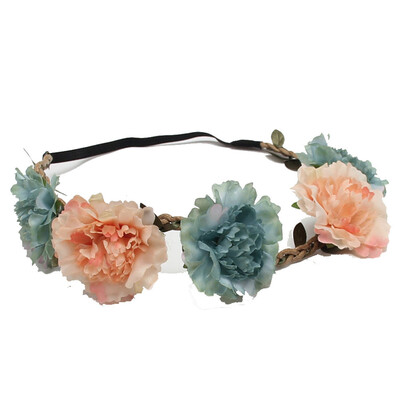 

〖Follure〗Summer Bohemian Handmade Flower Crown Flower Wedding Bridal Headband