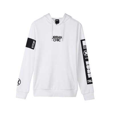 

Special step hooded sweater male 2018 autumn new casual mens comfortable printing letters fashion mens long-sleeved shirt 882329059002 white L