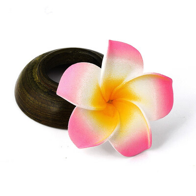

plumeria Flower Foam Hair Clip Accessory Boutique Alligator Clip Assortment For Bridal Wedding Party Beach Vacation Outfit