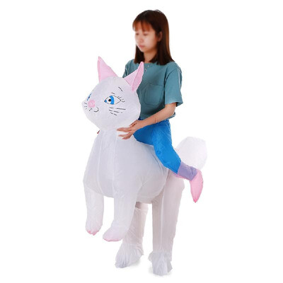 

Cat Inflatable Costume Props Blow Up Inflatable Fancy Dress for Halloween Cosplay Party Stage Performance for Kids Children Baby