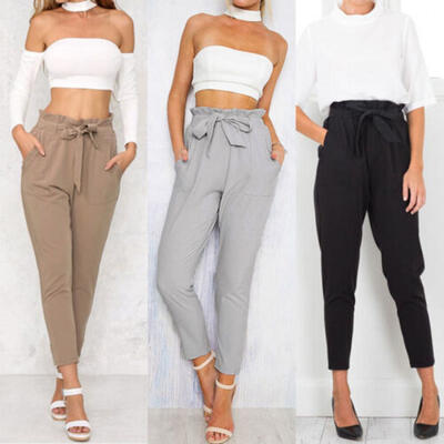 

Women Pencil Stretch Casual Skinny Jeans Pants High Waist Jeans Trousers New