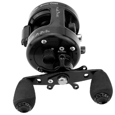 

521 91BB Full Metal Right Hand Drum Baitcasting Fishing Reel