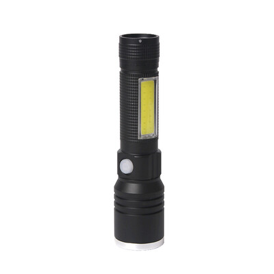 

Star Source KINSACH S8-T6 glare zoom flashlight USB rechargeable long-range super bright searchlight LED home portable outdoor riding lights