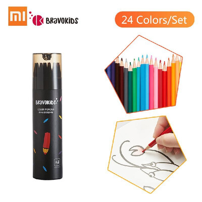 

Xiaomi Mijia Bravokids Color Pencil 24 ColorsSet Wood Color Pencil for Artist Children Painting Drawing Sketch Art Supplies Schoo