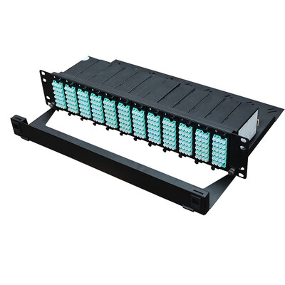 

120-Port LC Rackmount Fiber Patch Panel MPOMTP-LC Fiber optic cable