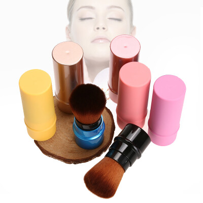 

Retractable Cosmetic Brush Makeup Contour Foundation Blush Tool