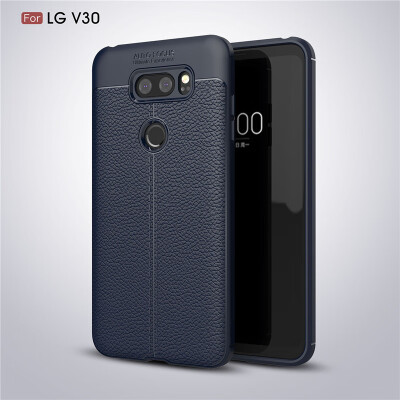 

For LG V30 case Original Case Shockproof Anti-knock Soft TPU Case For LG V30 case Leather Phone Silicone Back Cover