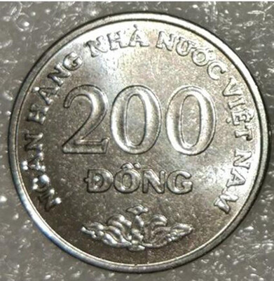 

Vietnam 200 Dong Commemorative Coin Asian Vietnam Russia Soviet Union