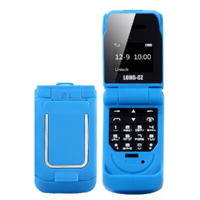 

LONG-CZ J9 BT Mini Flip Feature Phone 066-inch 64MB Big Speaker Loud Volume Voice Changer Phonebook Call SMS Alarm SOS Multilangu