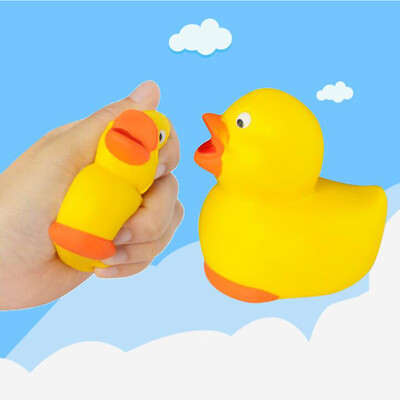 

Gotoamei 1PCS Squeeze Spotted Bread Scented Slow Rising Soft Duck Decompression Toys